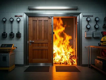Fire-Rated Door Painting