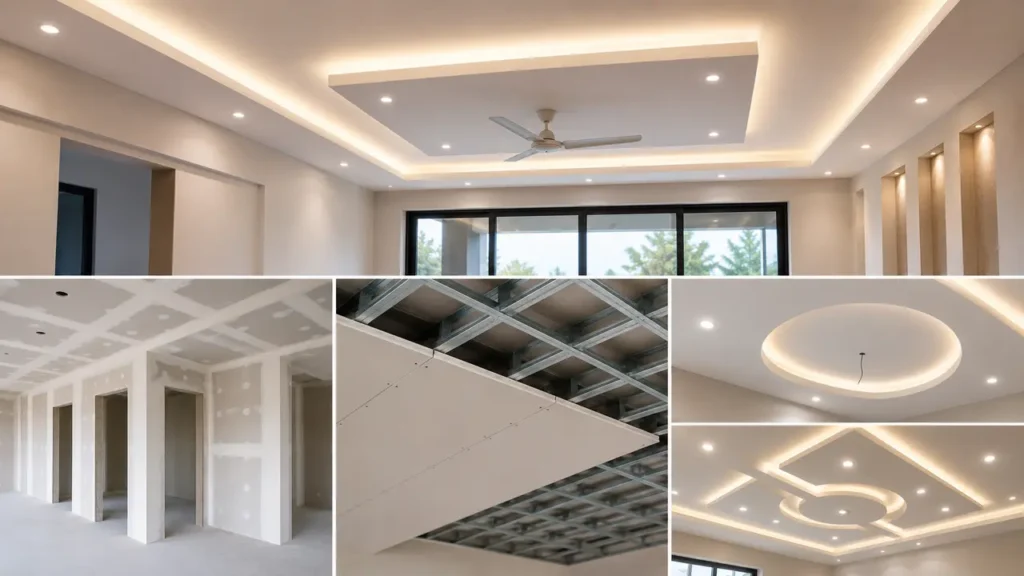 Gypsum Board & Ceiling Works