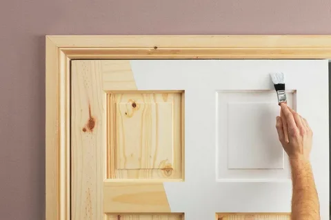Wooden Door Painting